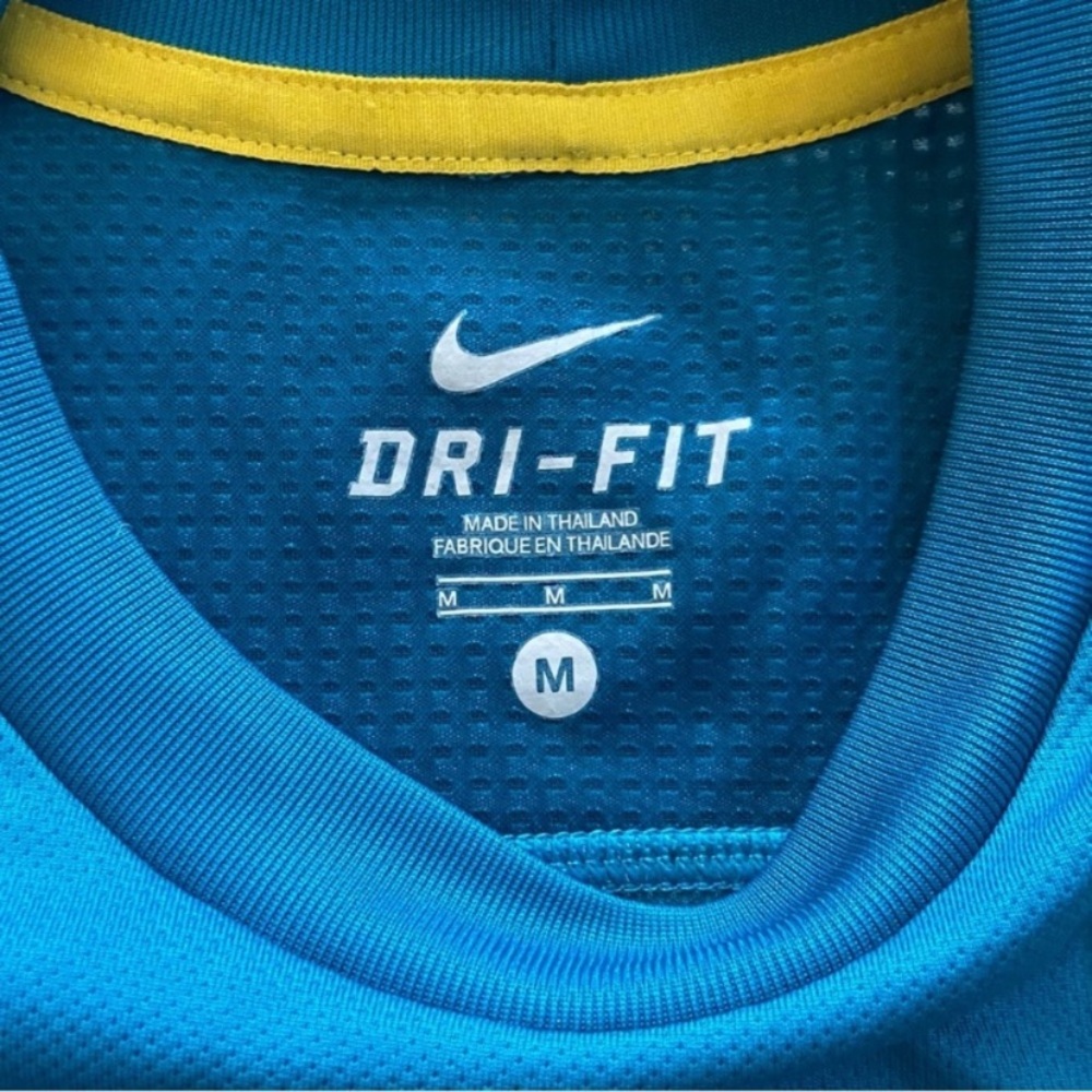 Brazil Soccer Away Jersey 2011-12 Nike Dri Fit CBF Football Brasil Size Medium - Picture 3 of 9